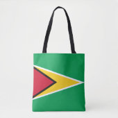 Vlag van Guyana Tote Bag (Voorkant)