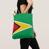 Vlag van Guyana Tote Bag (Dichtbij)
