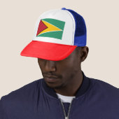 Vlag van Guyana Trucker Pet (In situ)