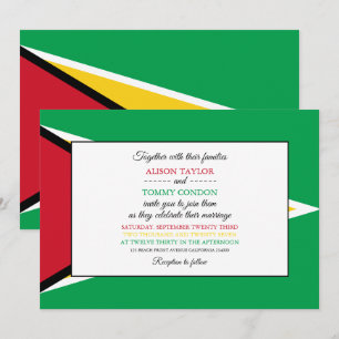 Vlag van Guyana, Vlag van Guyana bruiloft Kaart