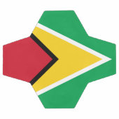 Vlag van Guyana Voetbal (Enkel)