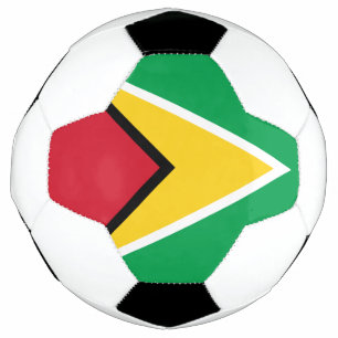 Vlag van Guyana Voetbal