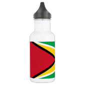 Vlag van Guyana Waterfles (Links)