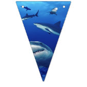 Vlag van haaienbanner vlaggetjes (Derde vlag)