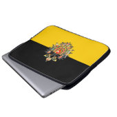 vlag van Habsburg en imperiale wapenstilstand Laptop Sleeve (Voorkant onderkant)