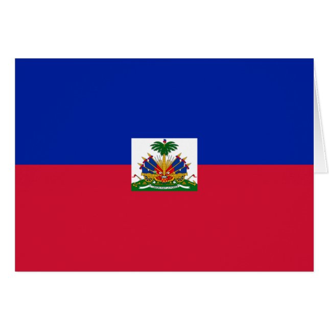 vlag van Haïti (Voorkant Horizontaal)