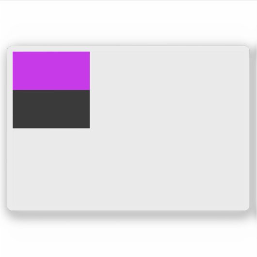 Vlag van Haïti (1791-1798) Sticker (Voorkant)