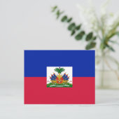Vlag van Haïti Briefkaart (Staand voorkant)