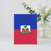 vlag van Haïti Briefkaart (Staand voorkant)