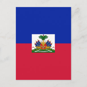 vlag van Haïti Briefkaart