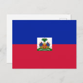 vlag van Haïti Briefkaart (Voorkant / Achterkant)