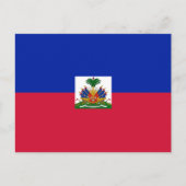 vlag van Haïti Briefkaart (Voorkant)