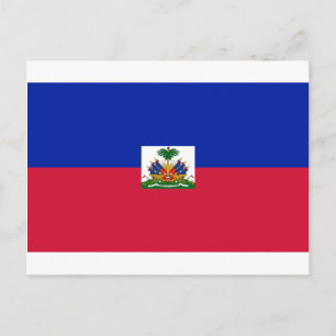 Vlag van Haïti - Flag of Haiti Briefkaart