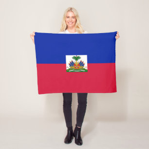 Vlag van Haïti Fleece Deken