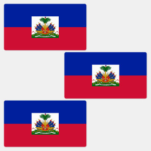 Vlag van Haïti Labels