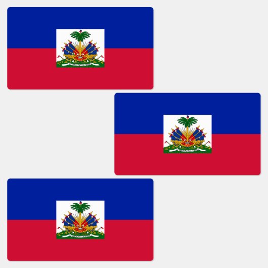 Vlag van Haïti Labels (Groep)