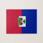 vlag van Haïti Legpuzzel (Horizontaal)