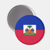 Vlag van Haïti Magneet (Voorkant / Achterkant)