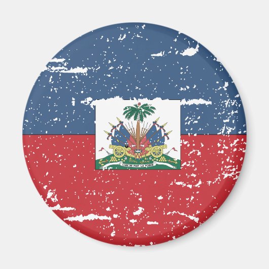 vlag van Haïti Magneet (Voorkant)