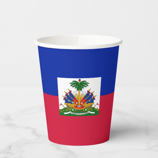 Vlag van Haïti Papieren Bekers (Links)