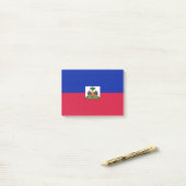 vlag van Haïti-Post-it® notes (Op bureau)