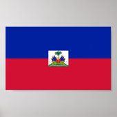 vlag van Haïti Poster (Voorkant)