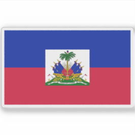 vlag van Haïti Sticker