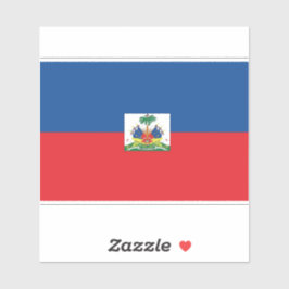 vlag van Haïti Sticker