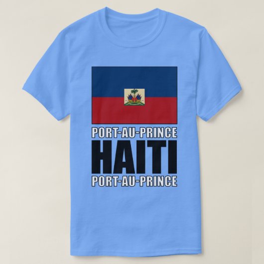 vlag van Haïti T-shirt (Design voorkant)