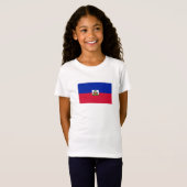Vlag van Haïti T-shirt (Voorkant volledig)