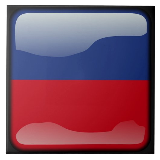 vlag van Haïti Tegeltje (Voorkant)
