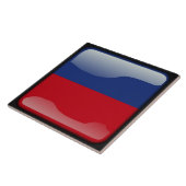 vlag van Haïti Tegeltje (Zijkant)
