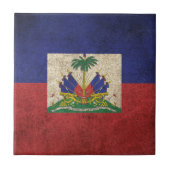  vlag van Haïti Tegeltje (Voorkant)