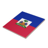 Vlag van Haïti Tegeltje (Zijkant)