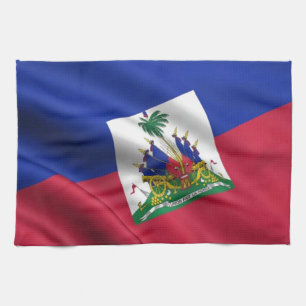 VLAG VAN HAÏTI THEEDOEK