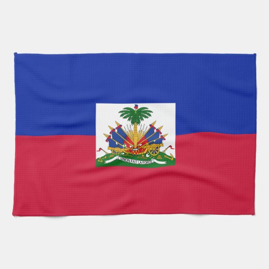 Vlag van Haïti Theedoek (Horizontaal)
