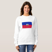 Vlag van Haïti Trui (Voorkant volledig)
