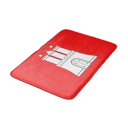 Vlag van Hamburg Bath Mat (Gekanteld)