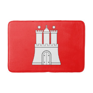Vlag van Hamburg Bath Mat
