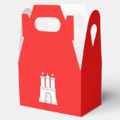 Vlag van Hamburg Favor Box Bedankdoosjes (Geopend)