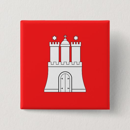 Vlag van Hamburgse Button (Voorkant)