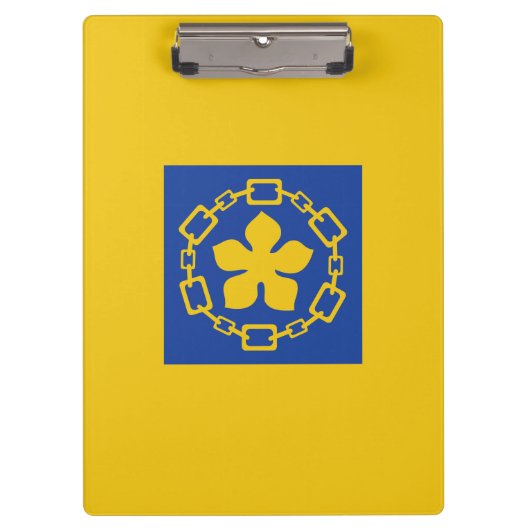 Vlag van Hamilton, klembord Ontario (Voorkant)