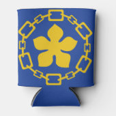 Vlag van Hamilton, Ontario Blikjeskoeler (Voorkant)