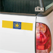 Vlag van Hamilton (Ontario, Canada) Bumpersticker (Op Truck)