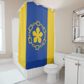 Vlag van Hamilton (Ontario, Canada) Douchegordijn (In situ)