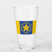 Vlag van Hamilton (Ontario, Canada) Glas (Voorkant)