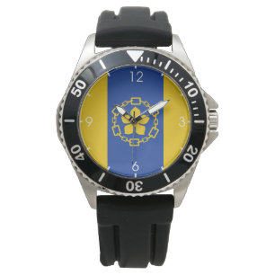 Vlag van Hamilton (Ontario, Canada) Horloge