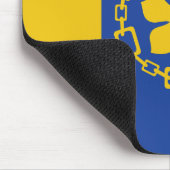 Vlag van Hamilton (Ontario, Canada) Muismat (Hoek)