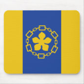 Vlag van Hamilton (Ontario, Canada) Muismat (Voorkant)