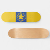 Vlag van Hamilton (Ontario, Canada) Persoonlijk Skateboard (Horizontaal)